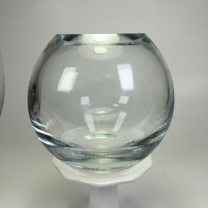 Tarnow Clear Glass Vase Made in Poland